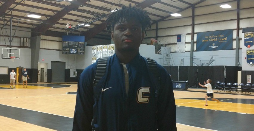 Solomon Uyaelunmo prepares to see his recruitment soar as he enters his upperclassman years of play at Calvary Christian in Florida. 